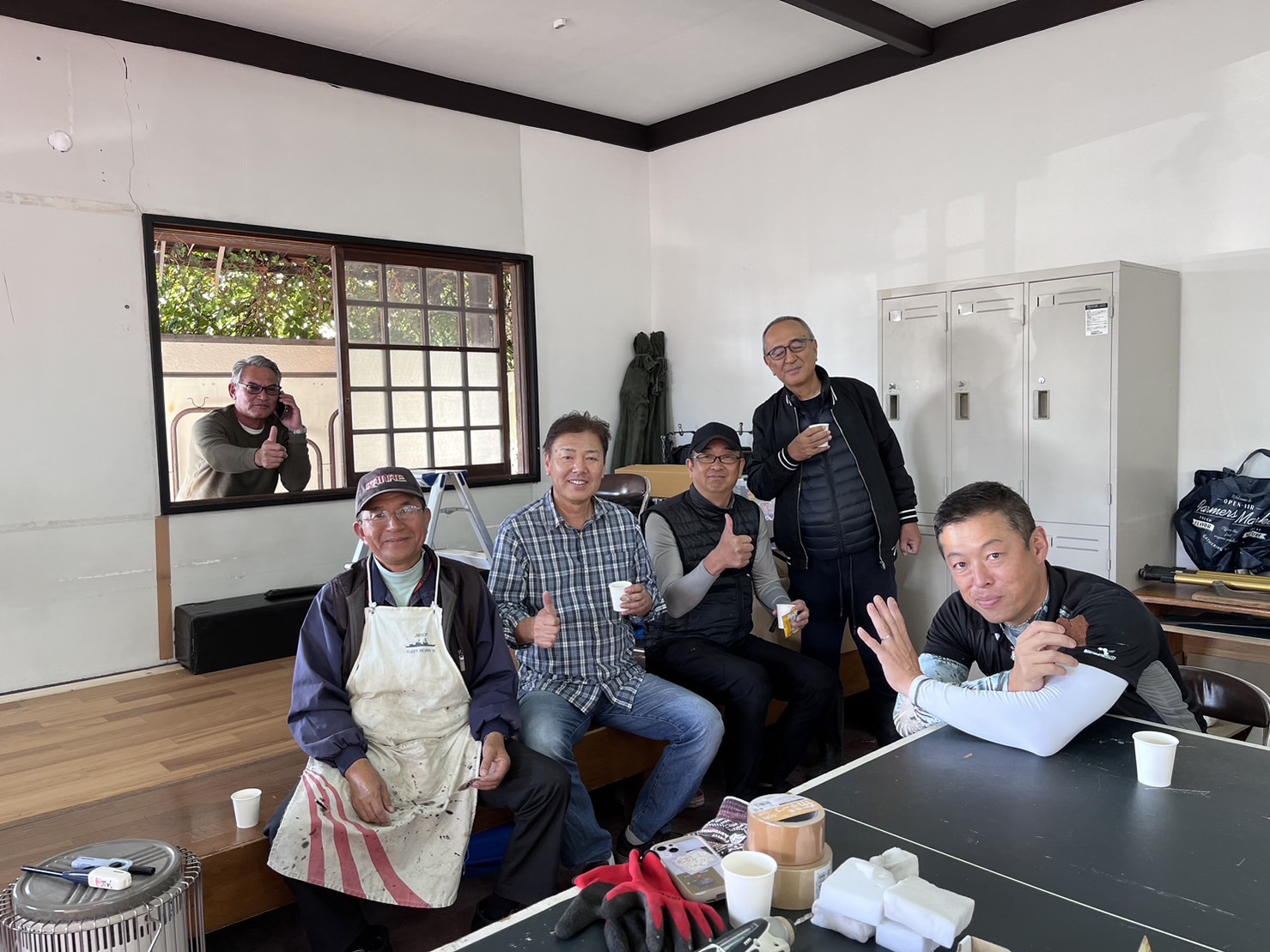 スタッフルームDIY